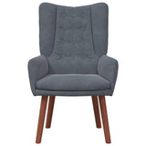 Velvet Relaxing Accent Chair 63cm Wide - Vantage Home