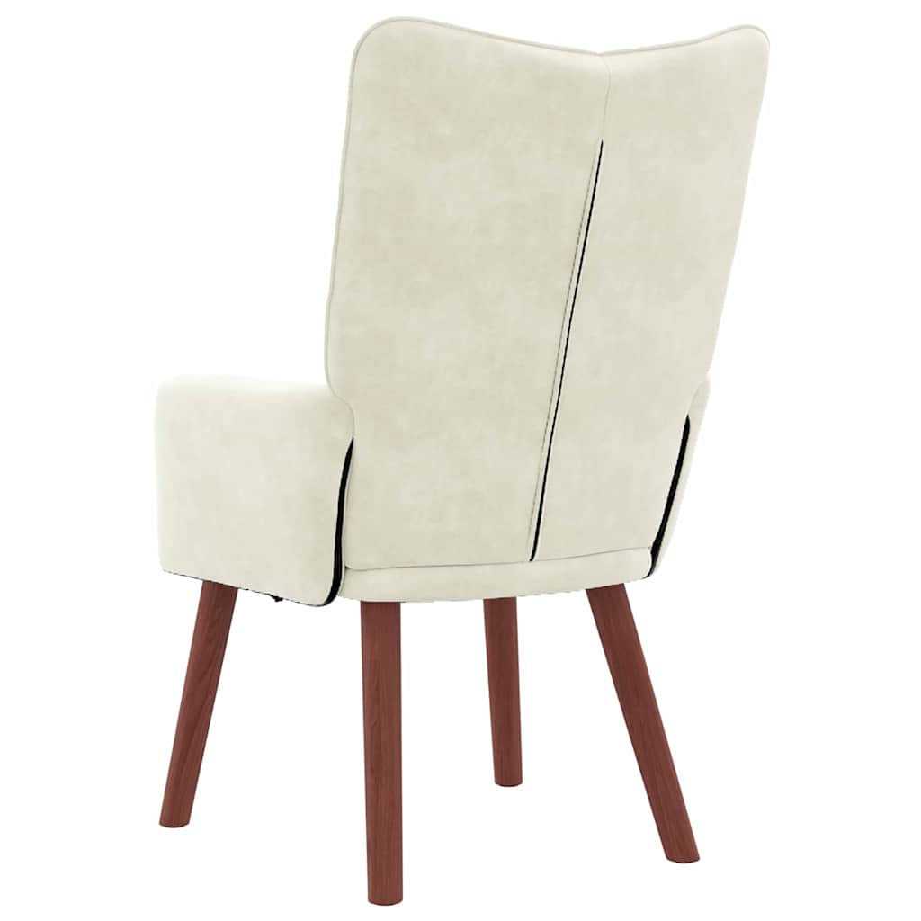 Velvet Relaxing Accent Chair 63cm Wide - Vantage Home