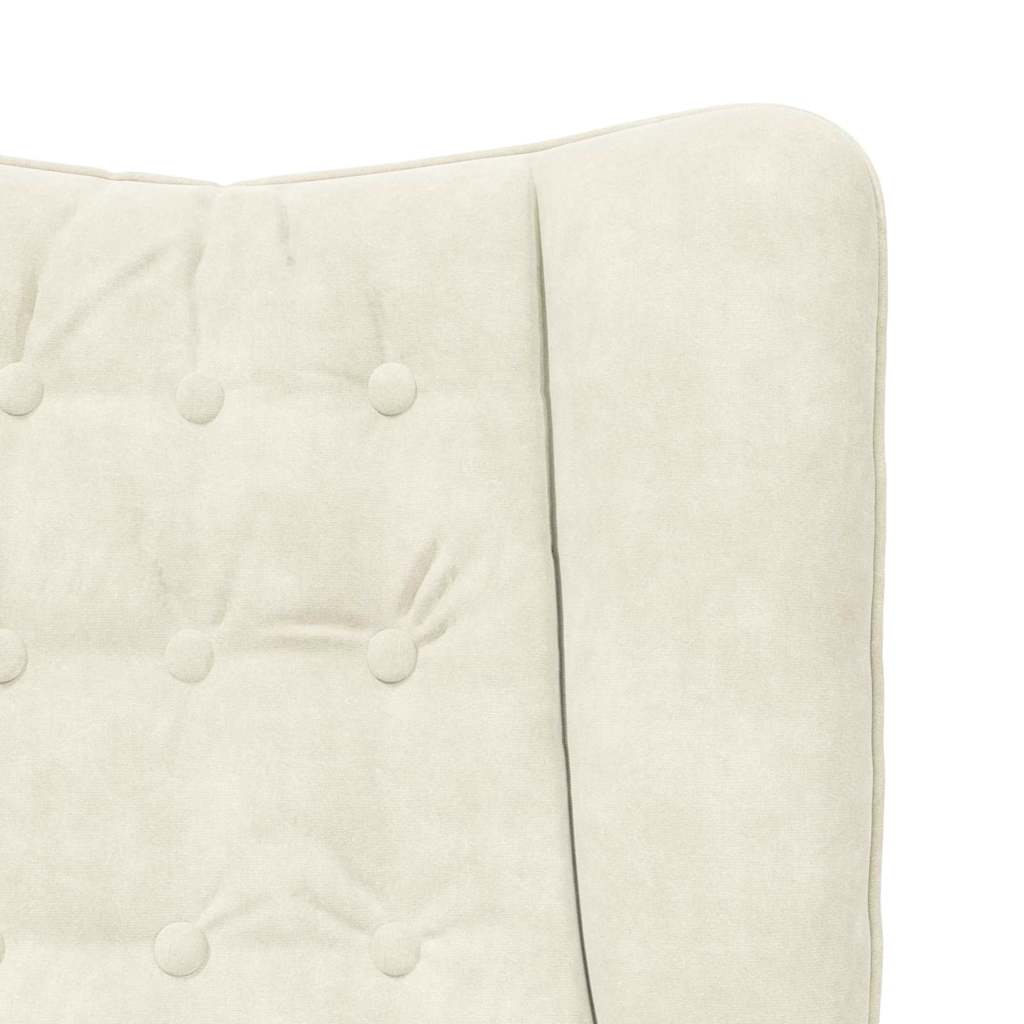 Velvet Relaxing Accent Chair 63cm Wide - Vantage Home