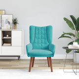 Velvet Relaxing Accent Chair 63cm Wide - Vantage Home