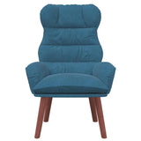 Velvet Relaxing Accent Chair 69cm Wide - Vantage Home