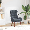 Velvet Relaxing Accent Chair 69cm Wide - Vantage Home