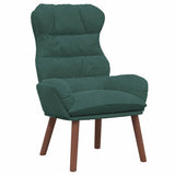 Velvet Relaxing Accent Chair 69cm Wide - Vantage Home