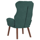 Velvet Relaxing Accent Chair 69cm Wide - Vantage Home