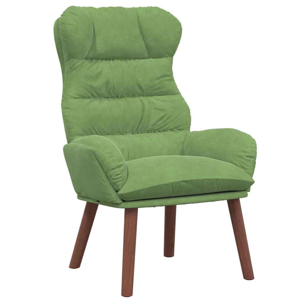 Velvet Relaxing Accent Chair 69cm Wide - Vantage Home