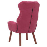 Velvet Relaxing Accent Chair 69cm Wide - Vantage Home