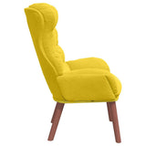 Velvet Relaxing Accent Chair 69cm Wide - Vantage Home