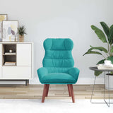 Velvet Relaxing Accent Chair 69cm Wide - Vantage Home
