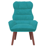 Velvet Relaxing Accent Chair 69cm Wide - Vantage Home