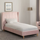 Velvet Single Bed - Amelia