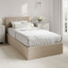 Velvet Single Ottoman Storage Bed - Berlin