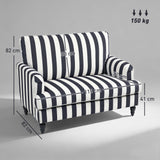 Velvet Single Sofa Armchair 115cm Wide - Velmora