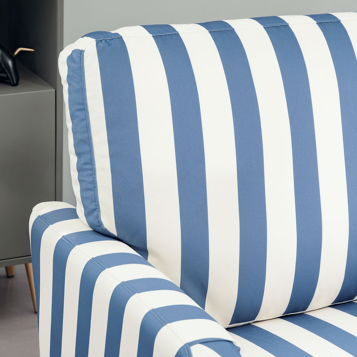 Velvet Single Sofa Armchair 115cm Wide - Velmora