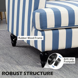 Velvet Single Sofa Armchair 115cm Wide - Velmora