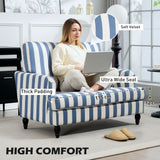 Velvet Single Sofa Armchair 115cm Wide - Velmora