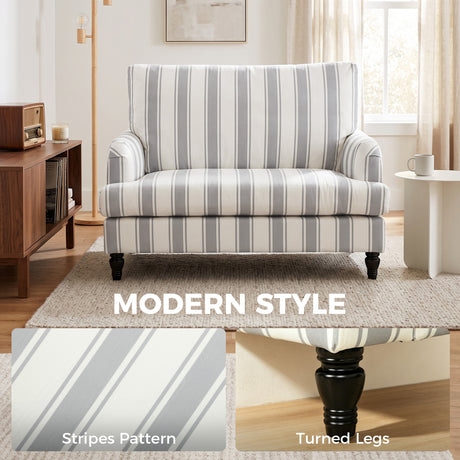 Velvet Single Sofa Armchair 115cm Wide - Velmora