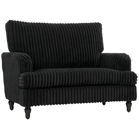 Velvet Single Sofa Armchair 115cm Wide - Velmora