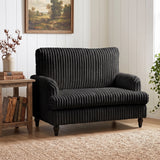 Velvet Single Sofa Armchair 115cm Wide - Velmora