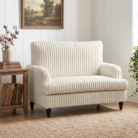 Velvet Single Sofa Armchair 115cm Wide - Velmora