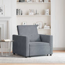 Velvet Sofa Bed 1 Seater 90cm Wide - Vantage Home