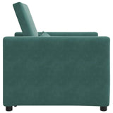Velvet Sofa Bed 1 Seater 90cm Wide - Vantage Home
