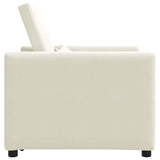 Velvet Sofa Bed 1 Seater 90cm Wide - Vantage Home