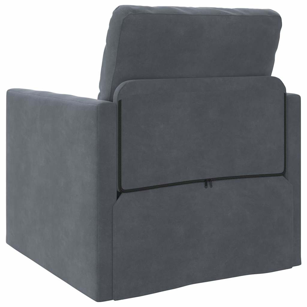 Velvet Sofa Bed 1 Seater - Vantage Home