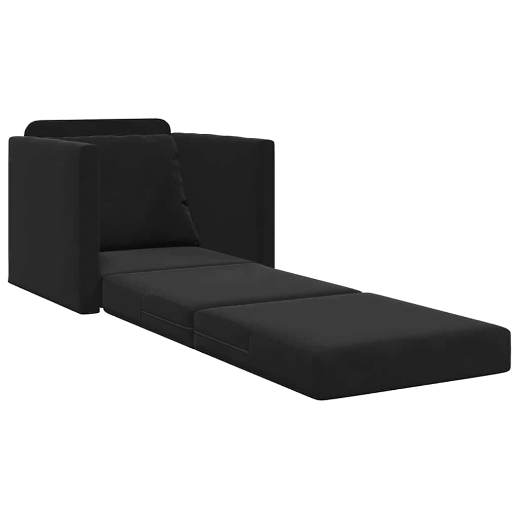 Velvet Sofa Bed 1 Seater - Vantage Home