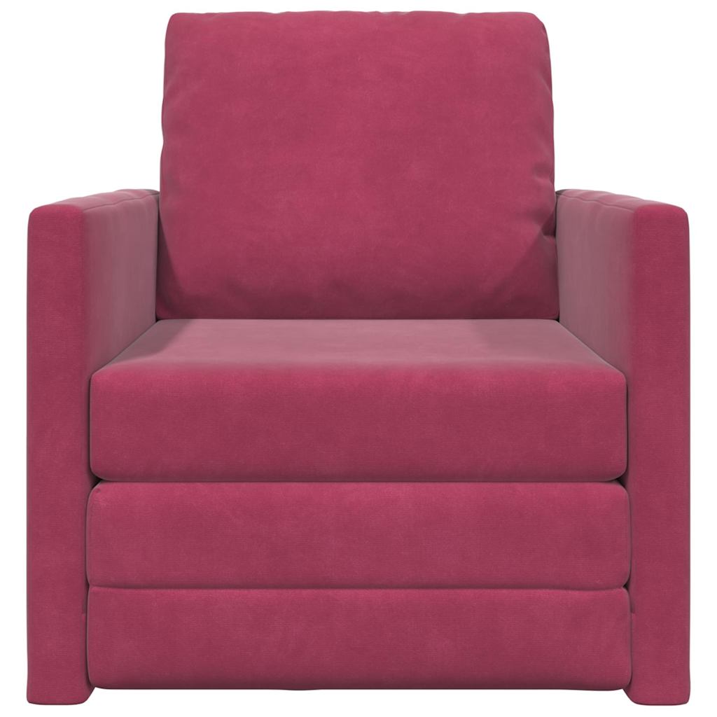 Velvet Sofa Bed 1 Seater - Vantage Home