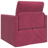 Velvet Sofa Bed 1 Seater - Vantage Home