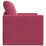 Velvet Sofa Bed 1 Seater - Vantage Home