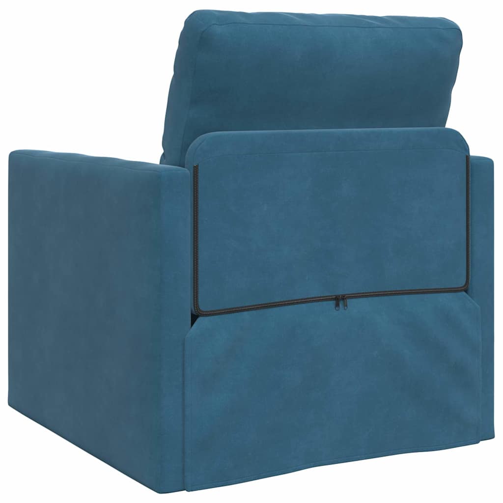 Velvet Sofa Bed 1 Seater - Vantage Home