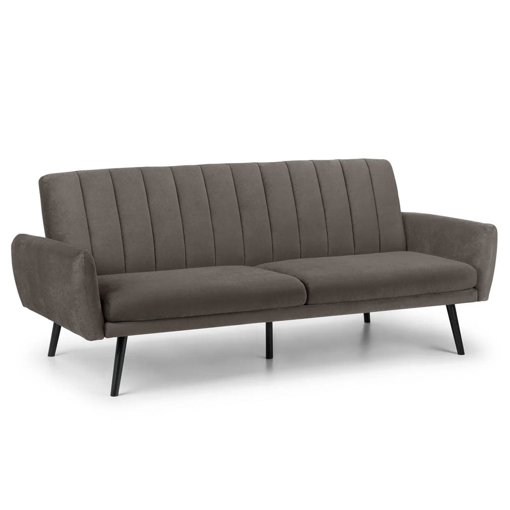 Velvet Sofa Bed 208cm Wide - Afina