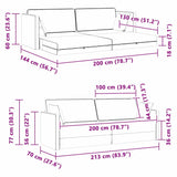 Velvet Sofa Bed 3 Seater - Vantage Home