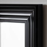 Wall Mirror 115cm High With Wooden Frame - Tokyo