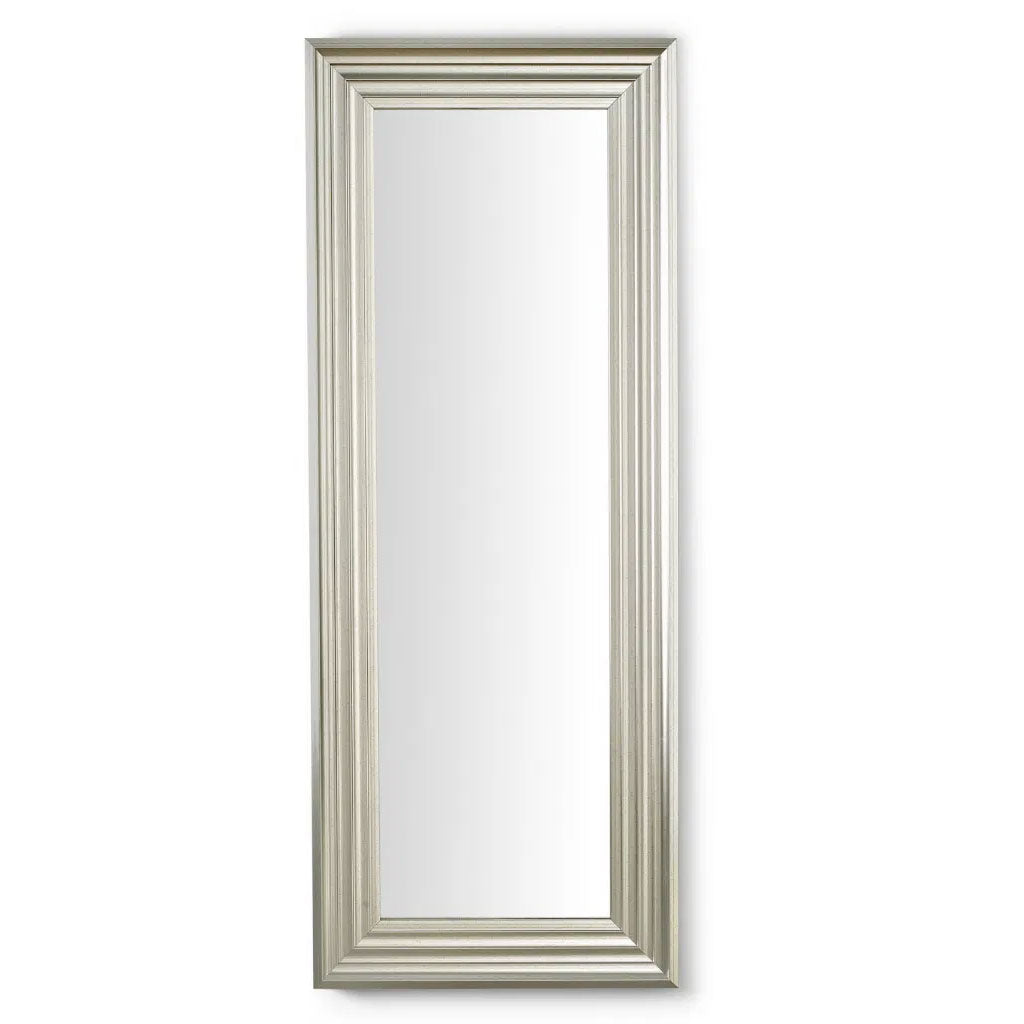Wall Mirror 115cm High With Wooden Frame - Tokyo