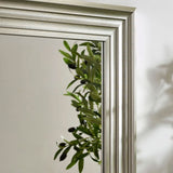 Wall Mirror 115cm High With Wooden Frame - Tokyo