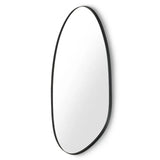Wall Mirror Organic Shaped With Metal Frame - Rushmore