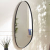 Wall Mirror Organic Shaped With Metal Frame - Rushmore