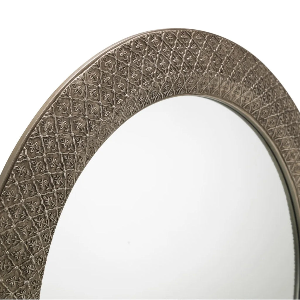 Wall Mirror Traditional Large Round - Cadence