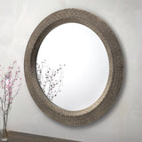 Wall Mirror Traditional Large Round - Cadence