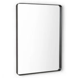 Wall Mirror With Metal Frame Rectangular - Jaya