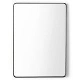 Wall Mirror With Metal Frame Rectangular - Jaya