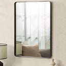 Wall Mirror With Metal Frame Rectangular - Jaya