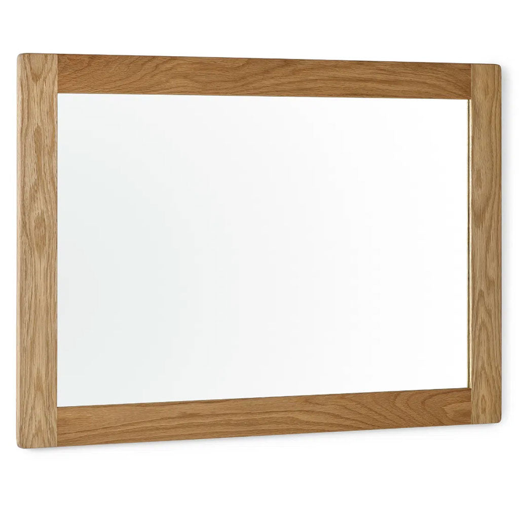Wall Mirror With Wooden Frame - Mallory