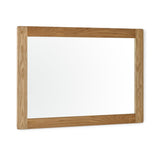 Wall Mirror With Wooden Frame - Mallory