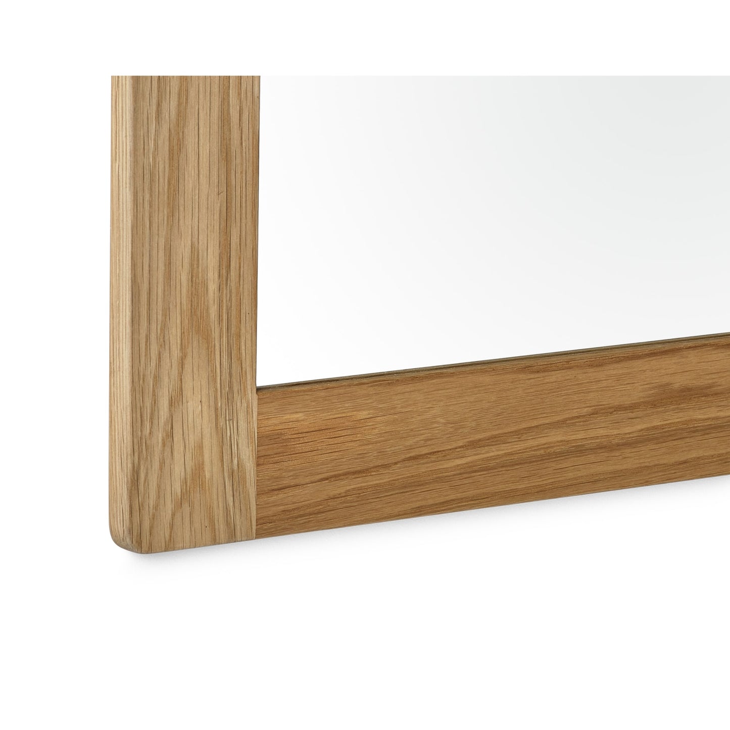 Wall Mirror With Wooden Frame - Mallory