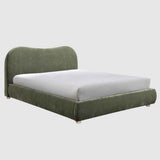 Weave Fabric Double Bed 159cm Wide - Wave