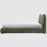 Weave Fabric Double Bed 159cm Wide - Wave