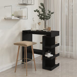 Wooden Bar Table With Storage Rack - Vantage Home